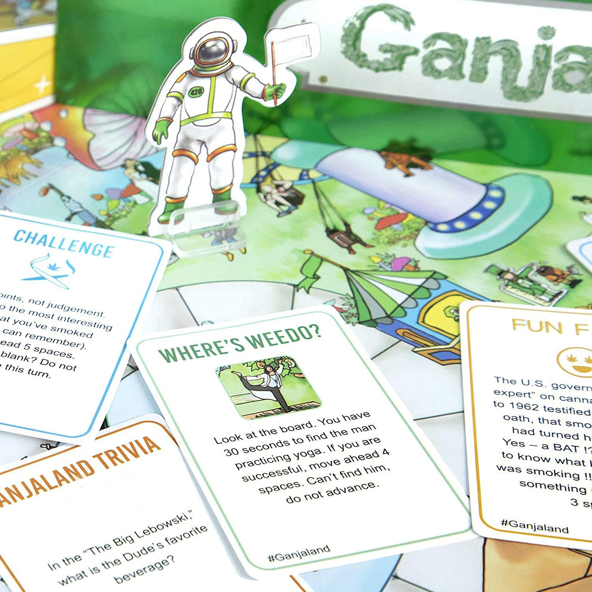 WHAT DO YOU MEME? Ganjaland instruction manual clear rules for smooth setup