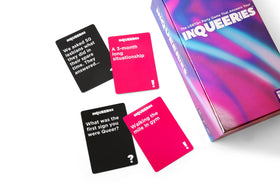 What Do You Meme? InQueeries holographic crown adds a celebratory centerpiece for game night.
