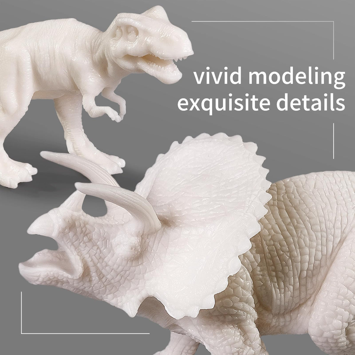Whatstem 3D Dinosaurs painting kit gift-ready box enhances family art time.