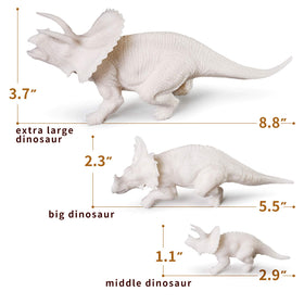 Whatstem 3D Dinosaurs painting kit intricately carved dinos invite detailed painting exploration.