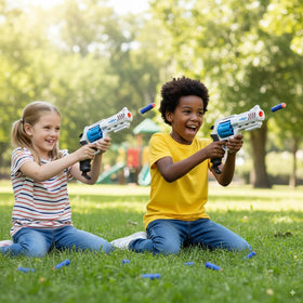 Whatstem outdoor foam dart battle kit ideal for gifting
