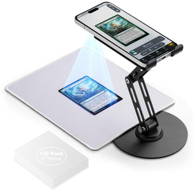 WhelvePoo foldable MTG scanner stand for quick, clean scans and organized collections.