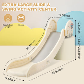 WHHKXY slide demonstrating gentle slope for smooth, controlled sliding