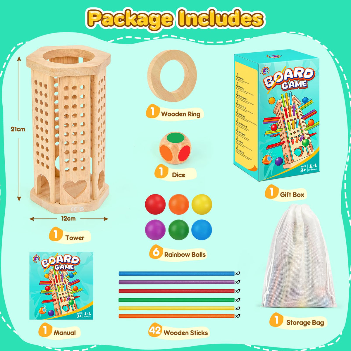 WhimsiPlay portable storage bag keeps pieces organized during travel.