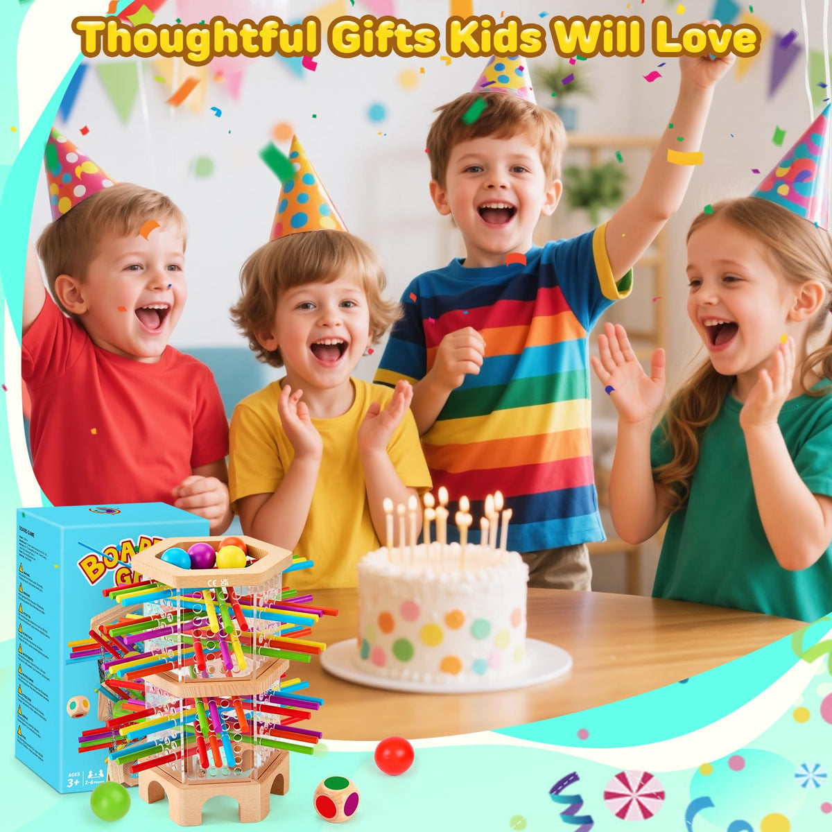 WhimsiPlay ball drop challenge fosters patience and concentration in kids.