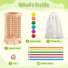 WhimsiPlay family night gift image shows versatile toy for boys and girls