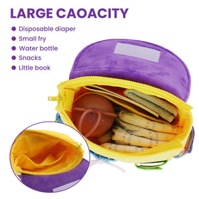White Dolphin Toys yellow travel toy for toddlers is ideal for on the go