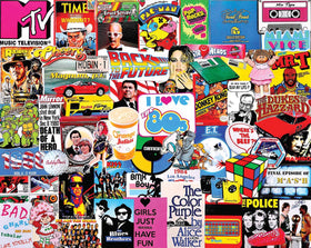 White Mountain puzzle box front with iconic imagery, ideal retro vibes for collaborative evenings