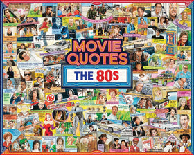 White Mountain 1000-piece puzzle box showing retro design for family night.