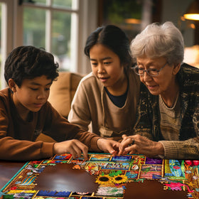 White Mountain American-made puzzle pieces highlighting quality and fit