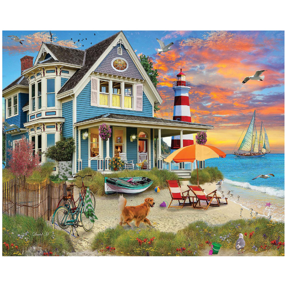 White Mountain David MacLean coastal-scene image showcasing serene seaside visuals.