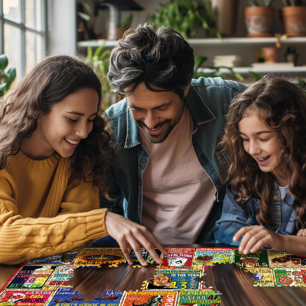 White Mountain designer Steve Cameron's artwork highlights thoughtful, licensed puzzle design.