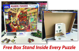 White Mountain I Had One of Those puzzle box materials recycled paper underline sustainability