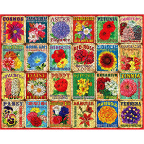 White Mountain large-piece puzzle 24x30: ideal for collaborative sessions