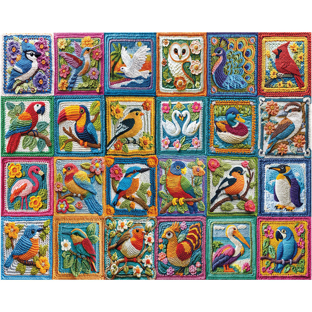 White Mountain large-piece puzzle ideal for cozy evenings with friends and family.