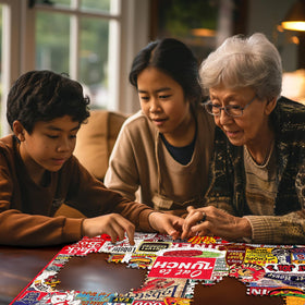 White Mountain USA-made puzzle with Happiness Guarantee for confident shopping