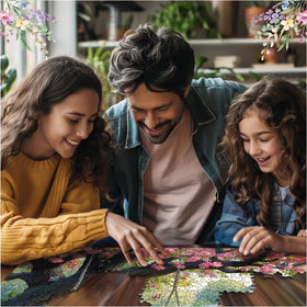 White Mountain Made-in-USA puzzle with Happiness Guarantee.