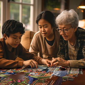 White Mountain USA-made puzzles, premium craftsmanship you can trust.