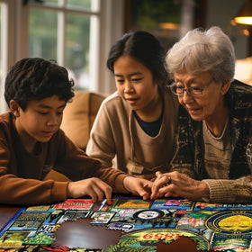 White Mountain Oregon symbols scene highlights iconic features for thoughtful, engaging puzzle sessions.