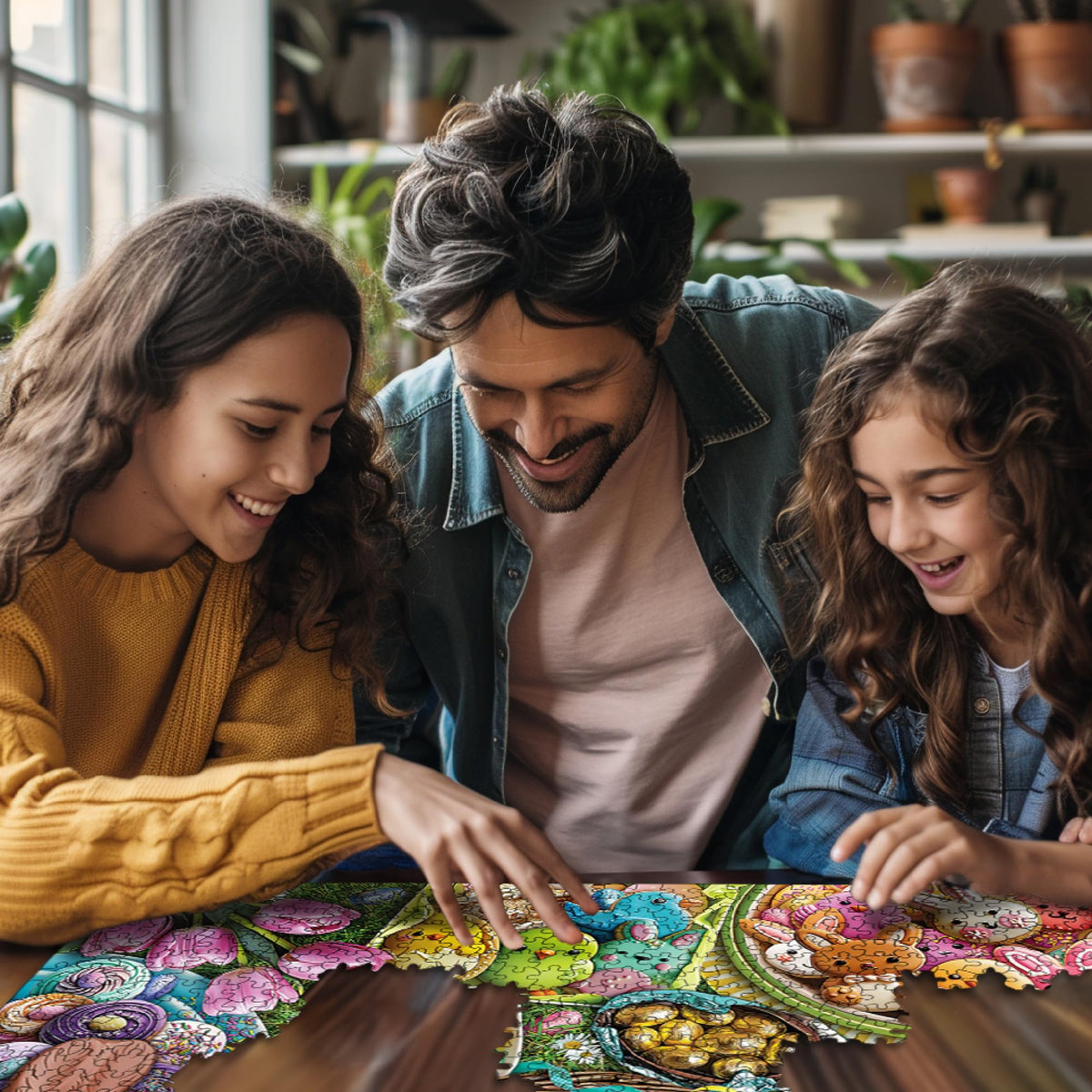 White Mountain puzzle box highlights happiness guarantee and USA-made quality