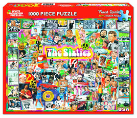 White Mountain The Sixties icon collage sparks memory and conversation