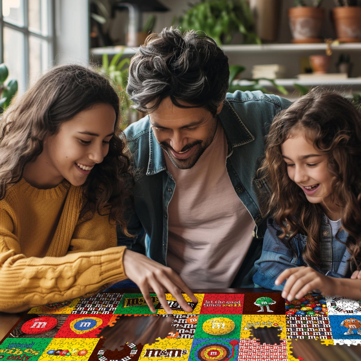 White Mountain USA-made puzzle with Happiness Guarantee for a worry-free solve.