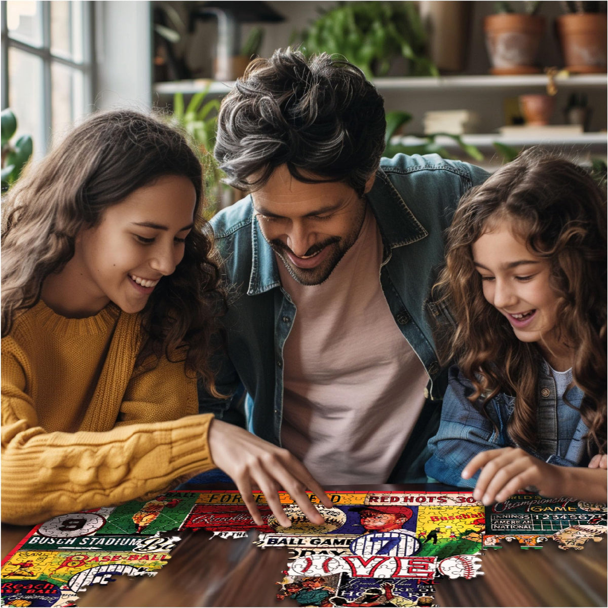 White Mountain USA-made puzzle with Happiness Guarantee for confident, high-quality enjoyment.