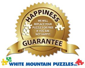 White Mountain Yosemite 24x30 puzzle finished size ready for wall display