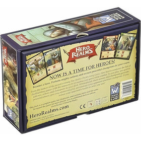 White Wizard Games' Hero Realms spell cards highlight strategic magic usage.