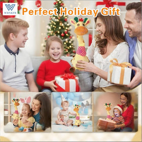 WHNKFB Soft plush fabric provides gentle, safe play