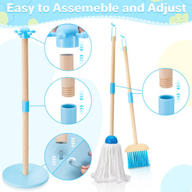 WHOHOLL dustpan and stand support tidy, organized playtime