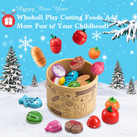 WHOHOLL wooden play gift box ready for birthdays and holidays