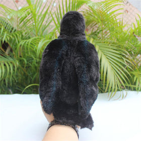 Whrigud Black Raven stuffed animal plush is soft and perfect for home decor
