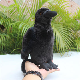Whrigud Cute Raven Pillow Toy ideal for naps and cozy play