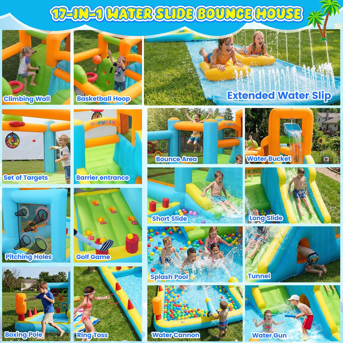 Whubefy backyard games bring golf, darts, and ring toss for social play.