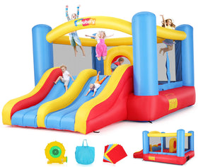 Whubefy Bounce House large jumping area for active outdoor play