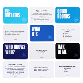 Why Don't We 240 Conversation Starters five categories highlight diverse prompts