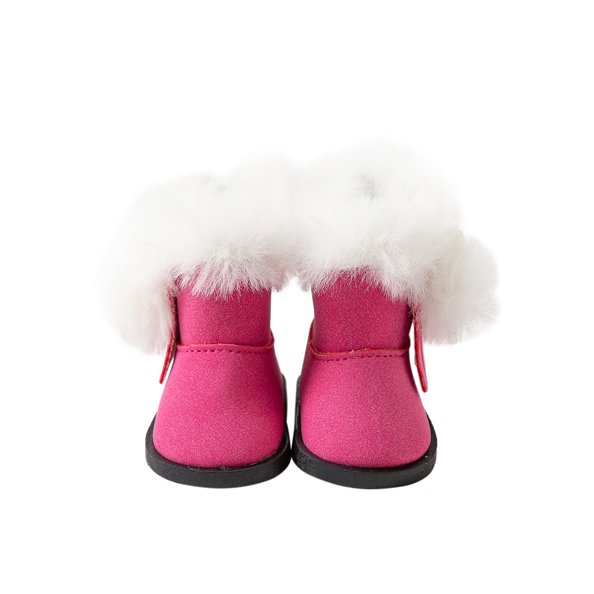 WHYS FXSN Wellie Wishers dress shoes for 14.5-inch dolls, elegant style.