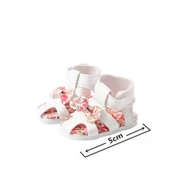 WHYS FXSN Wellie Wishers sandals set for 14.5-inch dolls, versatile summer footwear.