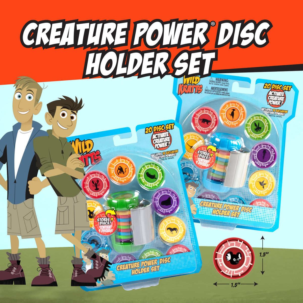 Wild Kratts hamster disc by Wicked Cool Toys sparks imaginative adventures.