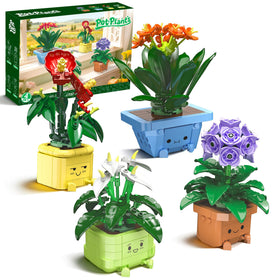 WIDELAND Flower Building Kit: Anthurium plant for detailed, buildable display.