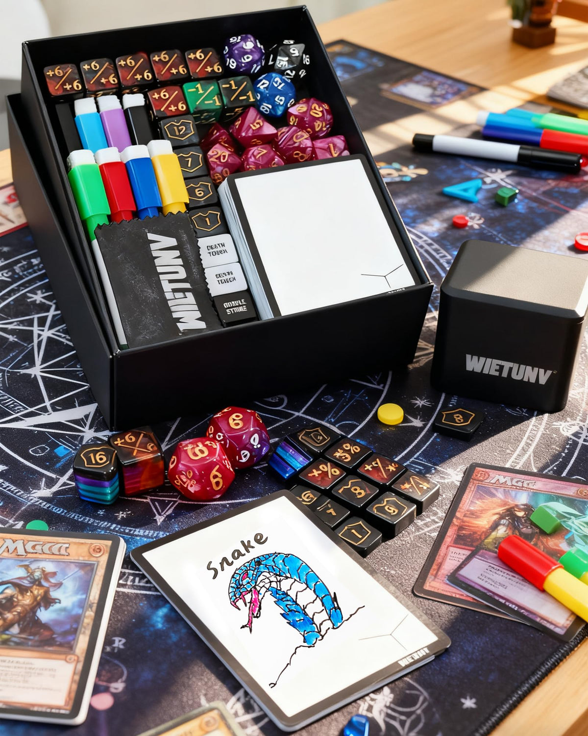 WIETUNV counters and markers for clear in-game status during MTG duels