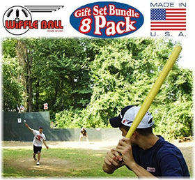 Wiffle ball holes for accuracy image highlights uniform hole pattern.