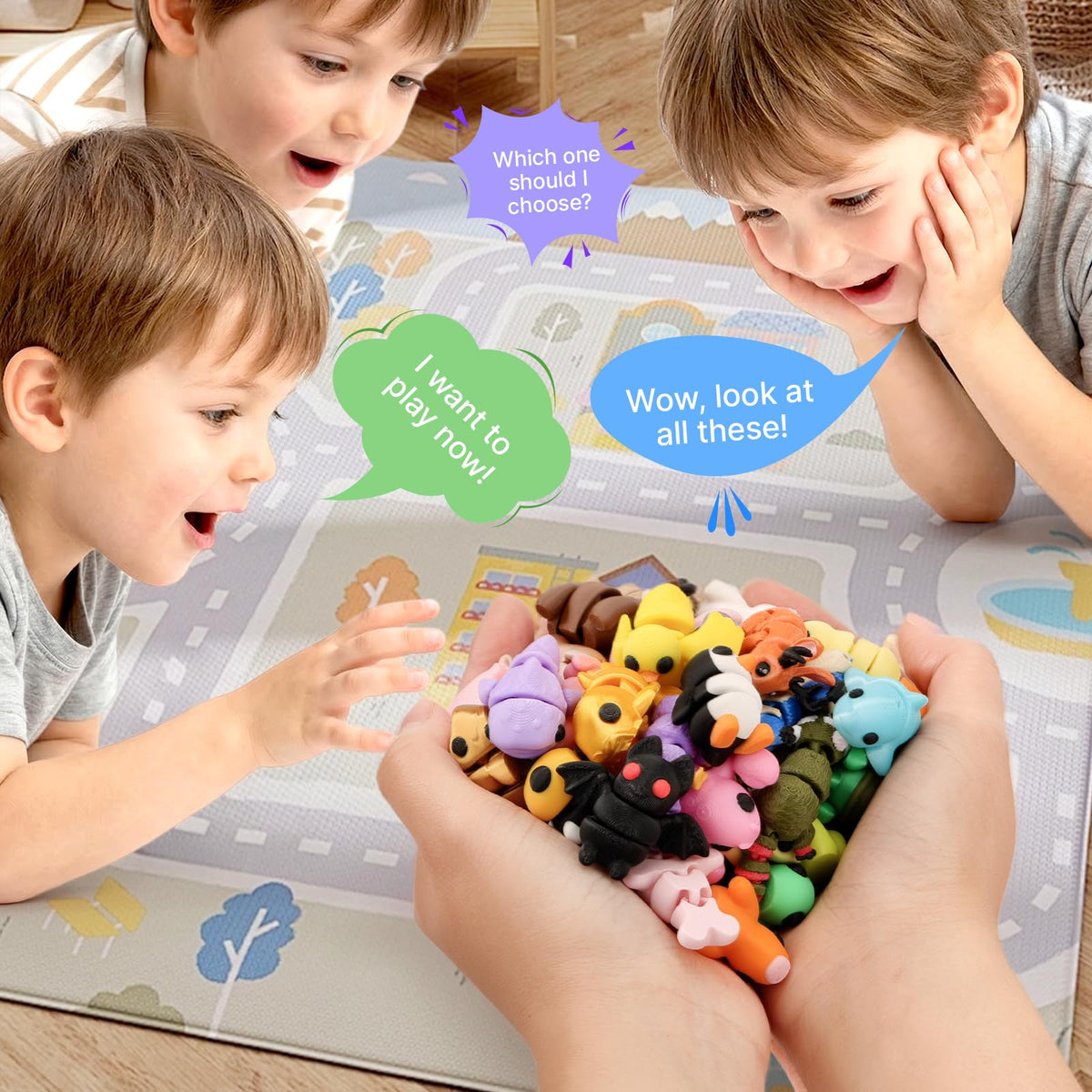Wiggance FDM 3D printed craft with visible layer lines and durable joints.