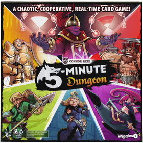 Wiggles 3D 5-Minute Dungeon cards for fast cooperative play