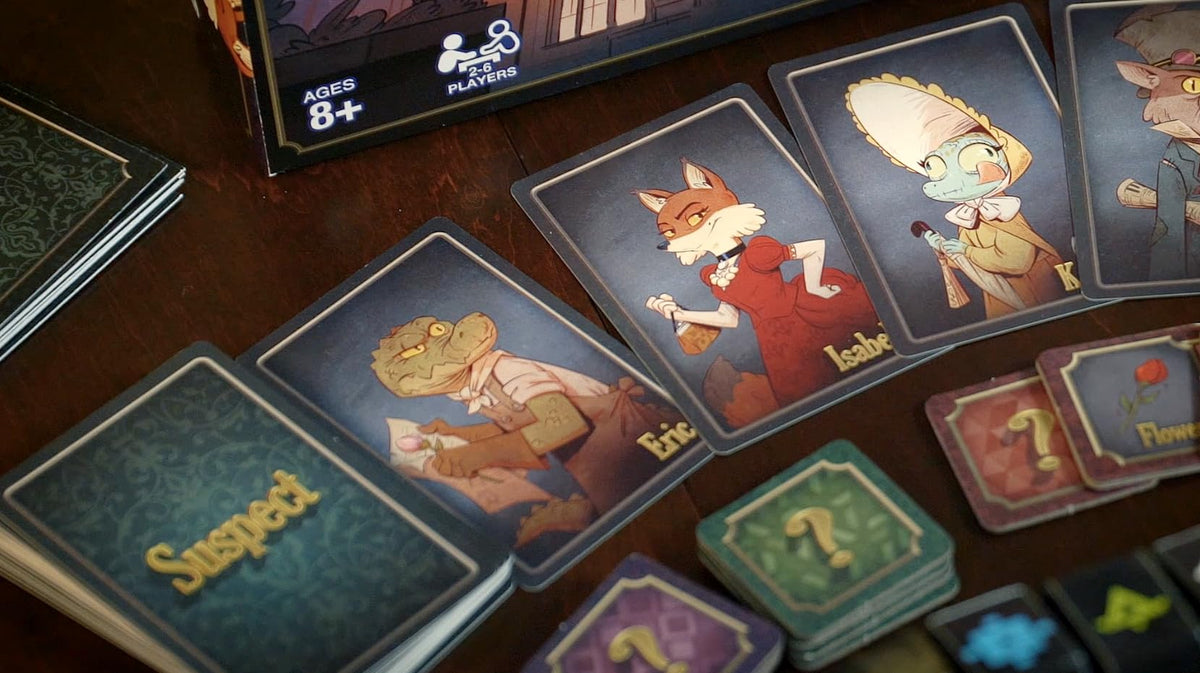 Wiggles 3D 5-Minute Mystery scene cards spread for investigation.