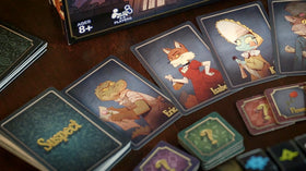 Wiggles 3D 5-Minute Mystery scene cards spread for investigation.