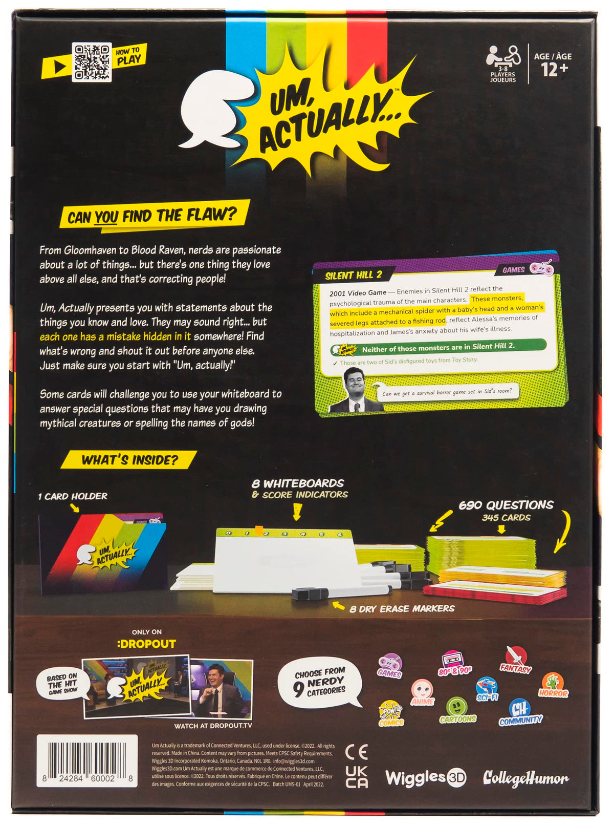 Wiggles 3D Um, Actually Deluxe Edition whiteboards for fast, nerdy answers