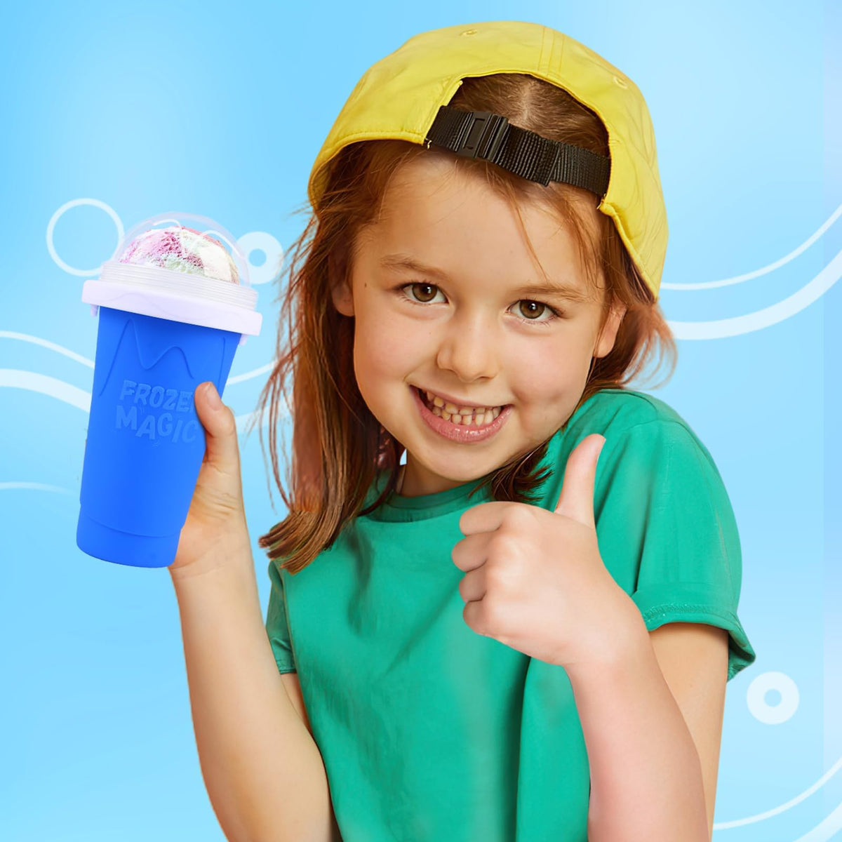 WIILGN Kids-friendly Slushie Cups promote family fun and creative flavoring.