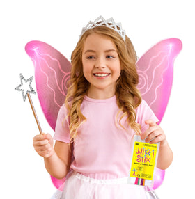 WikkiStix Make Believe activity sheet with creative prompts and challenges